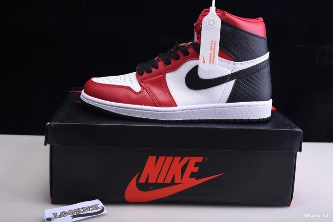 Reps TB Jordan 1 OG Satin High WMNS Air CD0461-601 Snake 0719